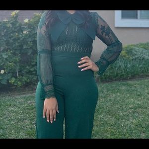 Emerald Green jumpsuit